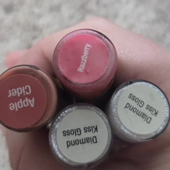 Set of 4 NEW Sealed Lipsense Diamond Kiss, Razzberry, Apple Cider Glosses - Picture 4 of 4